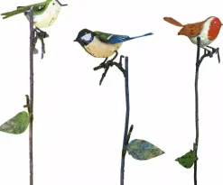 Ars mundi Gartendekoration|Alle Skulpturen<Gartenstecker »Singvögel«, 3-teilig