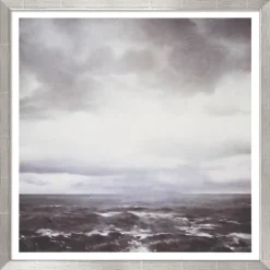 Ars mundi Alle Werke<Gerhard Richter: Bild »Seestück (bewölkt)« (1969), Version silberfarben gerahmt