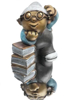 Ars mundi Alle Skulpturen|Bronze<Gerlach, Wolf: Skulptur »Mainzelmännchen Det, der Denker«