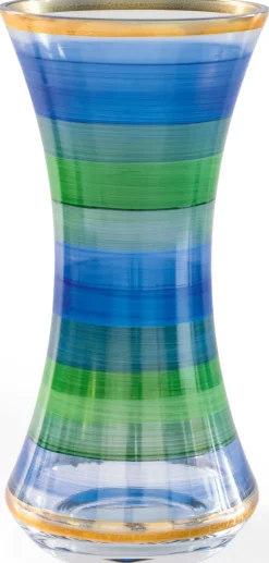 Ars mundi Dekoration & Vasen|Keramik & Gläser<Glasvase »Ocean« mit Golddekor