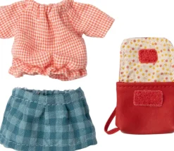 Kinder Maileg Kuscheltiere & Puppen<»Große Schwester mit Tasche« Maus