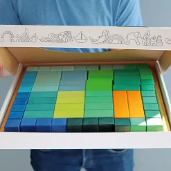 Kinder GRIMM’S Weihnachtsgeschenke|Holzspielzeug<Große Stufenpyramide aus Holz