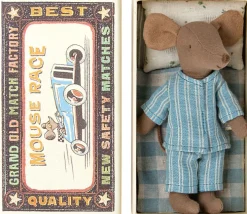 Kinder Maileg Kuscheltiere & Puppen<»Großer Bruder Maus« in Streichholzschachtel