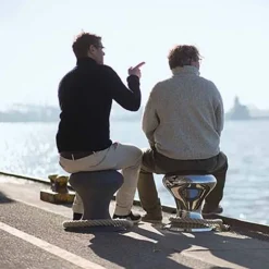 Philippi Stühle & Sessel<Hamburger Hocker mit Segeltau