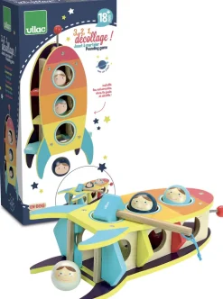 Kinder VILAC Holzspielzeug<Hammerspiel »1, 2, 3 - Abheben zu den Sternen!«