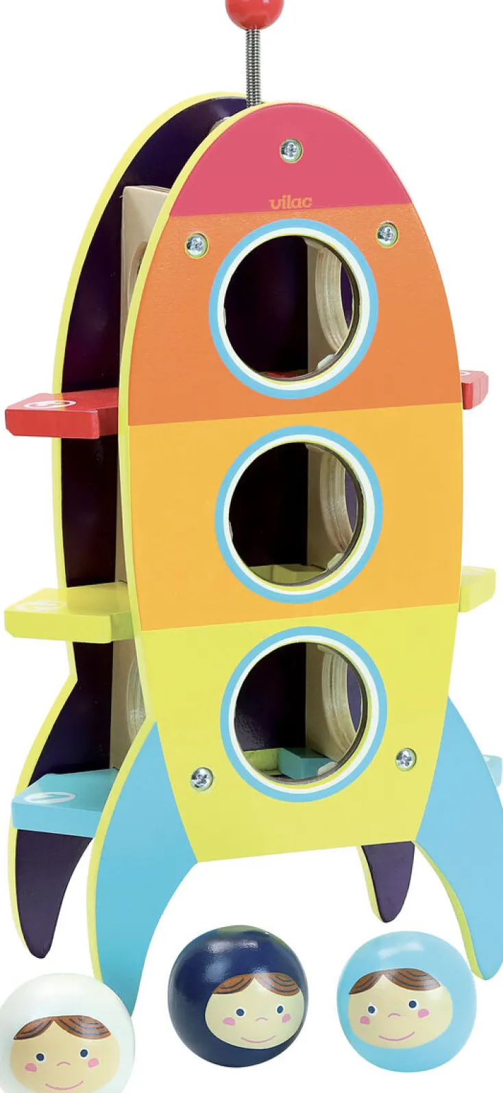 Kinder VILAC Holzspielzeug<Hammerspiel »1, 2, 3 - Abheben zu den Sternen!«