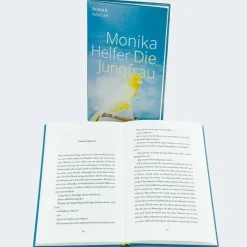 ZEIT Buchhandlung Romane<Helfer, Monika: Die Jungfrau