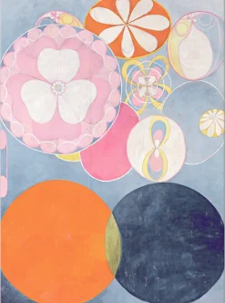 Ars mundi Alle Werke<Hilma af Klint: ​ Bild »Die Zehn Größten, Nr. 2, Das Kindesalter« (1907)