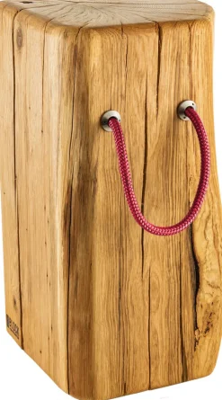 Blockmanufaktur Beistelltische<Hoher Eichen-Beistelltisch