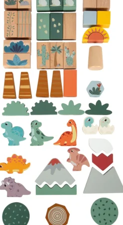 Kinder Small Foot Holzspielzeug<Holzbausteine »Dino«