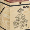 Kinder KAPLA Holzspielzeug|Konstruieren & Experimentieren<Holzbausteine 280er Kasten, Starterset mit Buch
