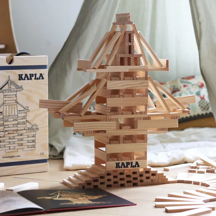 Kinder KAPLA Spiele & Puzzle|Weihnachtsgeschenke<Holzbausteine 1000er Kiste