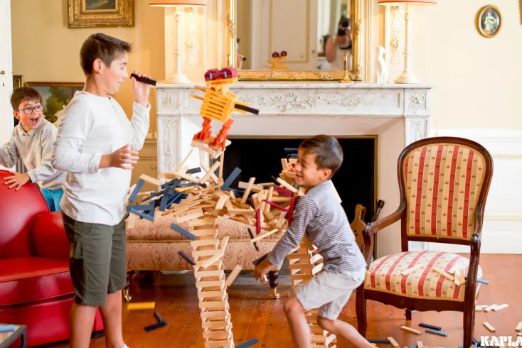 Kinder KAPLA Spiele & Puzzle|Weihnachtsgeschenke<Holzbausteine 1000er Kiste