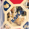 Kinder KAPLA Holzspielzeug|Konstruieren & Experimentieren<Holzbausteine, 200er Schachtel