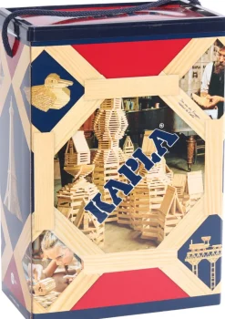 Kinder KAPLA Holzspielzeug|Konstruieren & Experimentieren<Holzbausteine, 200er Schachtel