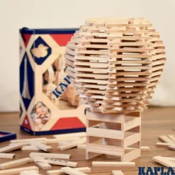 Kinder KAPLA Holzspielzeug|Konstruieren & Experimentieren<Holzbausteine, 200er Schachtel