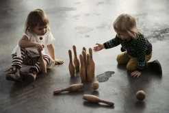 Kinder Wooden Story  Holzspielzeug|Spielzeug Für Draußen<Holzkegel Set