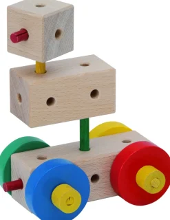 Kinder Matador Holzspielzeug<Holzkonstruktionsbaukasten »Maker M034«, 34-teilig