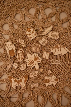 Kinder Stuka Puka Holzspielzeug|Puzzle Für Kinder<Holzpuzzle »Leben des Käfers«