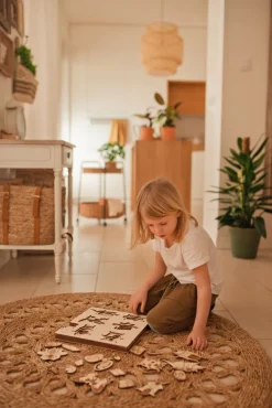 Kinder Stuka Puka Holzspielzeug|Puzzle Für Kinder<Holzpuzzle »Leben des Käfers«