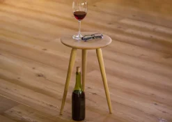 designimdorf Beistelltische<Holzschemel »Heidi«