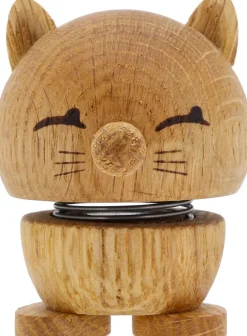 Hoptimist Skulpturen & Dekoration|Dekoration & Vasen<»Cat« Eiche