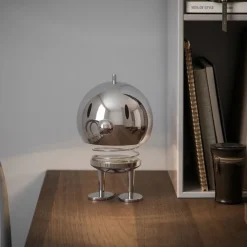 Hoptimist Tisch- & Leseleuchten<LED Lampe, Chrom