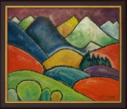 Ars mundi Alle Werke<Jawlensky, Alexej von »Schneeberge Oberstdorf«, 1912