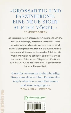 ZEIT Buchhandlung Sachbücher<Jennifer Ackerman: Die geheime Welt der Vögel