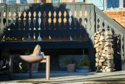 designimdorf Schränke & Regale|Gartenhelfer<Kaminholzregal »Timber Frame«