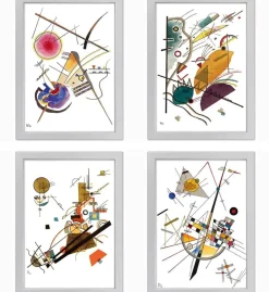 Ars mundi Alle Werke<Kandinsky, Wassily: 4 Bilder im Set