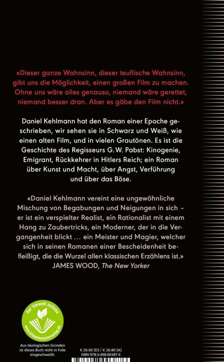 ZEIT Buchhandlung Romane<Kehlmann, D: Lichtspiel