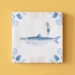 StoryTiles Wandbilder & Wanddekoration<Keramikfliese »Blick nach vorn«