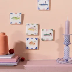 StoryTiles Wandbilder & Wanddekoration<Keramikfliese »Ein mutiger Sprung«