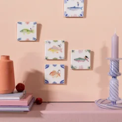 StoryTiles Wandbilder & Wanddekoration<Keramikfliese »Im Flow«