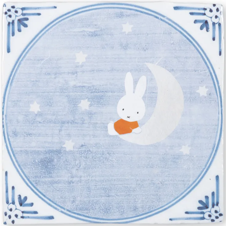 StoryTiles Wandbilder & Wanddekoration<Keramikfliese »Miffy On The Moon«