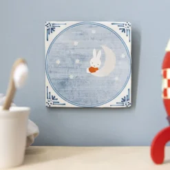 StoryTiles Wandbilder & Wanddekoration<Keramikfliese »Miffy On The Moon«