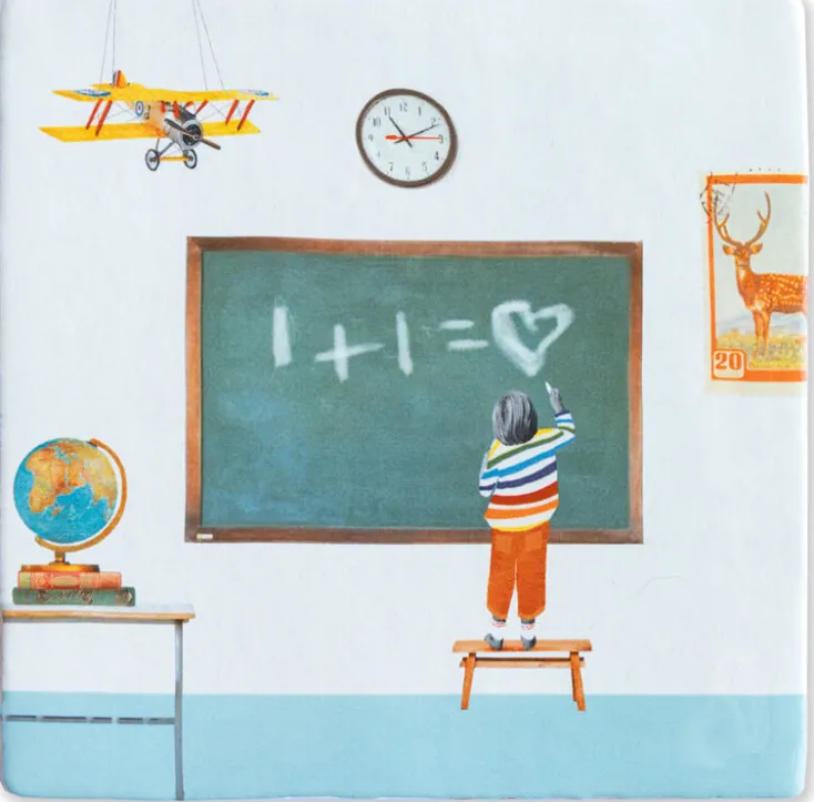 StoryTiles Wandbilder & Wanddekoration<Keramikfliese »Von dir gelernt«