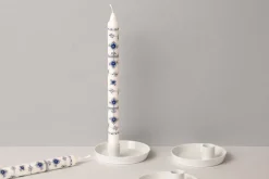 feinesweißes Kerzen & Raumdüfte<Kerzenhalter Porzellan