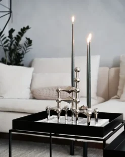 STOFF Copenhagen Kerzen & Raumdüfte<Kerzenständer aus Chrome