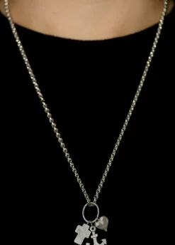 Anke Gralfs Goldschmiedeschmuck<Kette mit Anhänger »Glaube-Liebe-Hoffnung«