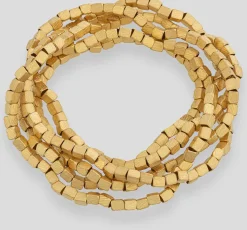 Franziska Rappold Goldschmiedeschmuck<Kette »Würfel«, goldplattiert