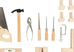 Kinder Small Foot Bastel-sets|Holzspielzeug<Kinderwerkbank mit echtem Werkzeug