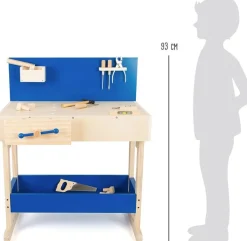 Kinder Small Foot Bastel-sets|Holzspielzeug<Kinderwerkbank mit echtem Werkzeug
