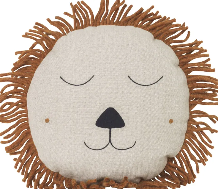 Kinder ferm LIVING Textilien<Kissen »Löwe«