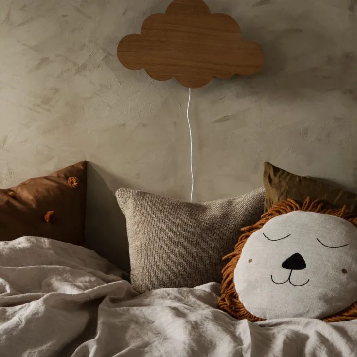 Kinder ferm LIVING Textilien<Kissen »Löwe«