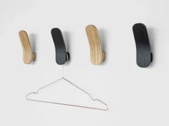 caussa Schränke & Regale<Kleiderhaken »Eshaku« aus Eiche