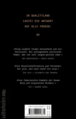 ZEIT Buchhandlung Romane<Kling, M: QualityLand