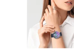 Ars mundi Künstleruhren<Künstler-Armbanduhr »Monet - Irisbeet in Monets Garten«