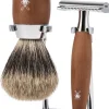 MÜHLE Shaving Reiseutensilien<»KOSMO« Rasierset mit feinem Dachshaar und Rasierhobel
